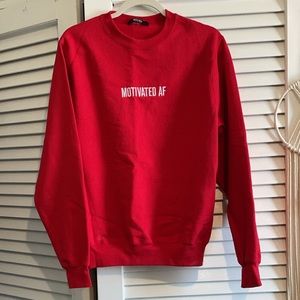 Misslola ‘Motivated AF’ Crewneck